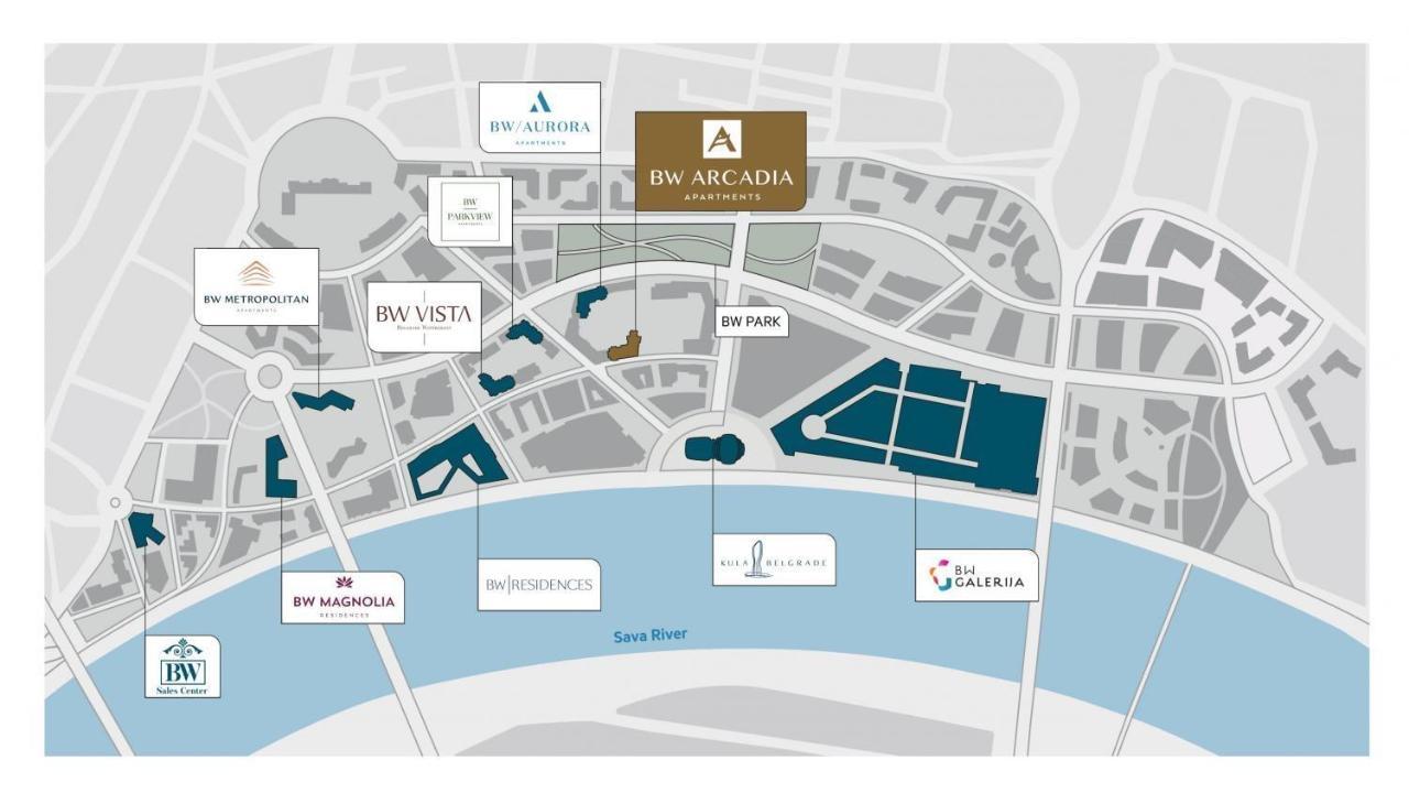 Arcadia 22 Belgrade Waterfront Belgrado Exterior foto